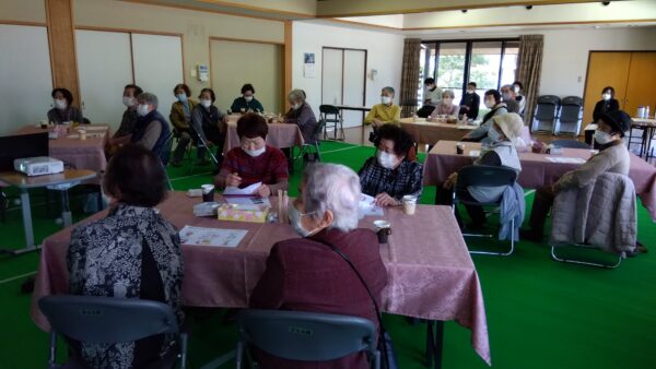 ３月華カフェ開店致しました。～歯科衛生士によるオーラルフレイフ予防～