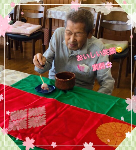 春のお茶会(第2ケアハウス南紀)